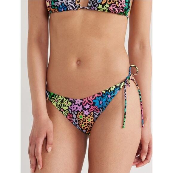 No Boundaries Juniors’ Glowing Doodles Bikini bathing suit size: S (3-5) New - Picture 5 of 6